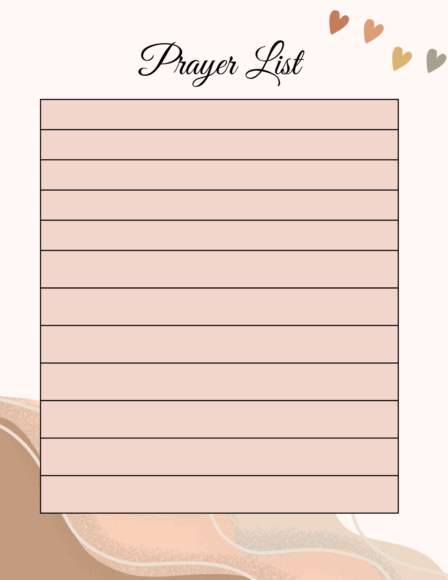 Custom Boho Bible Study Journal