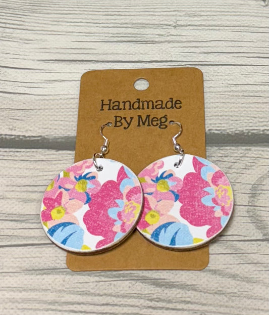 1.5 inch Bright Pink Multi Flower