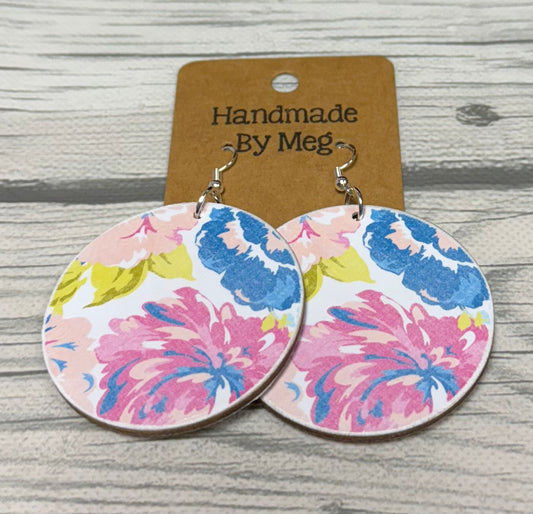 2 inch Bright Pink Multi FLower