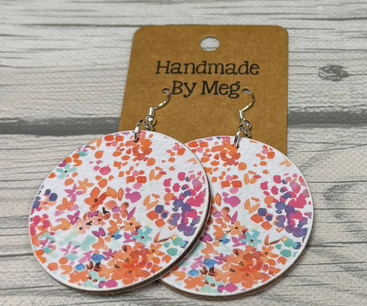 2 inch Bright Splatter Dots
