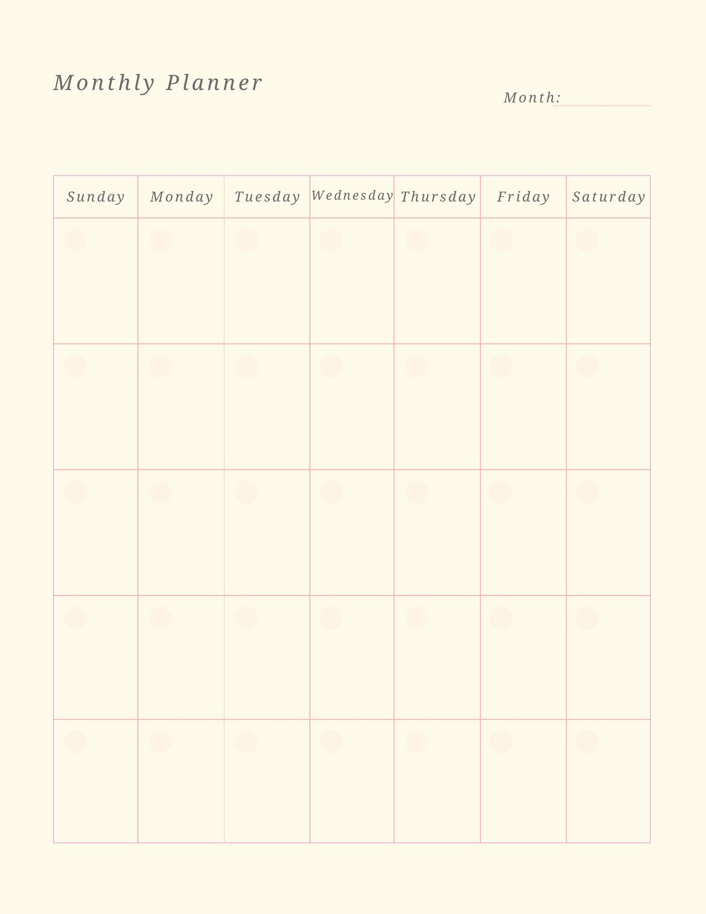 Live Well Monthly Journal and Planner