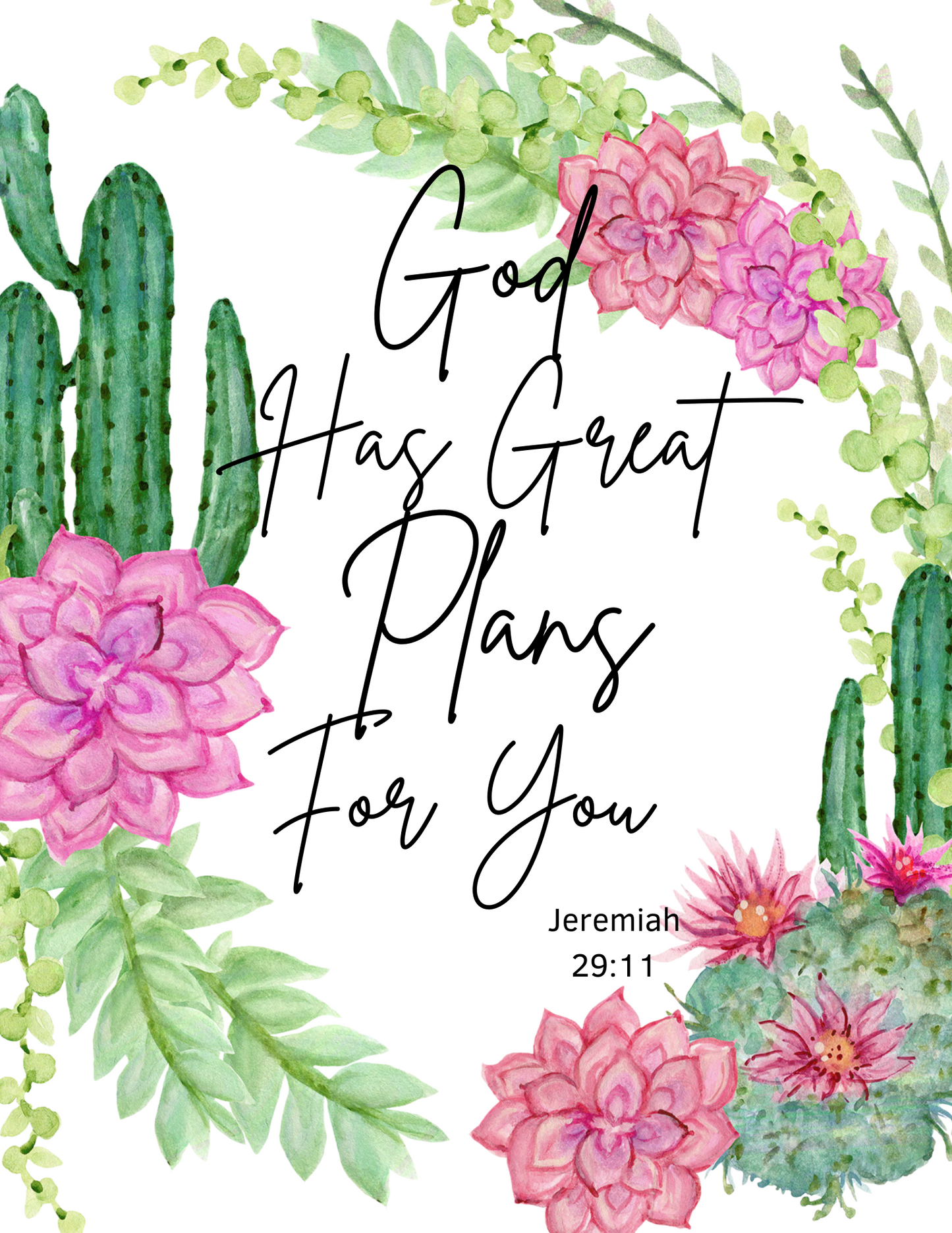 Custom Succulent Planner