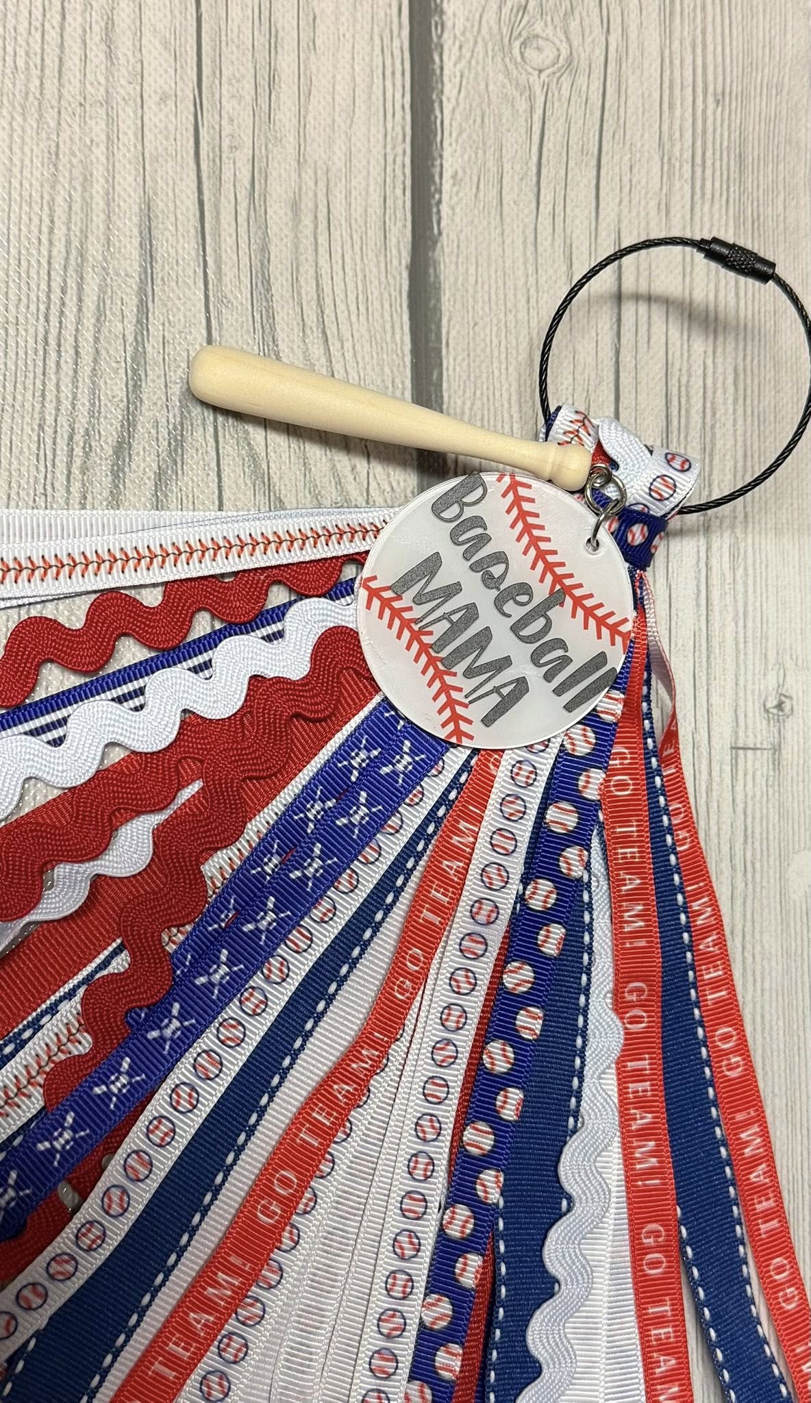 Baseball Bag Charm